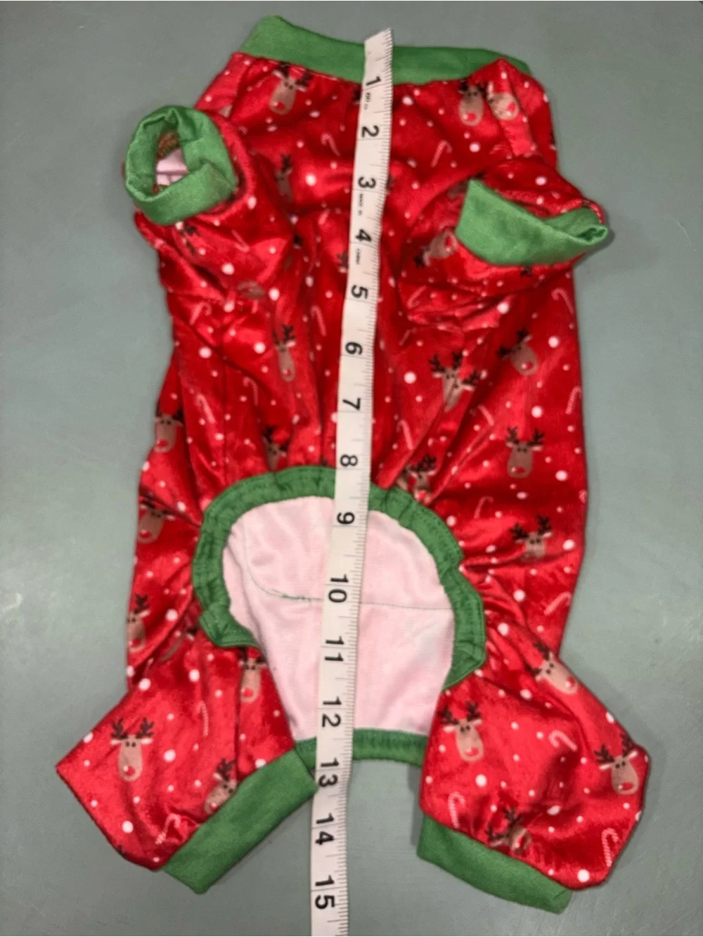 Lot 3 Small Dog Christmas Pajamas Fleece Holiday Reindeer Plaid Polar Bear XS
